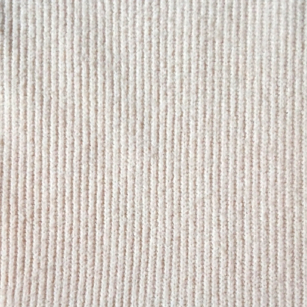 Express Cream V-Neck Sweater Ribbed Knit Tunic - Picture 6 of 13